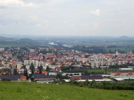 Pohled na Litomice z Bdnice